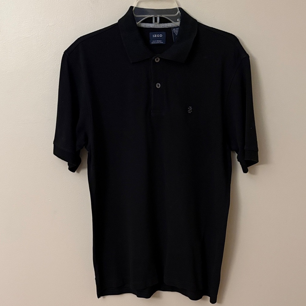 IZOD Men's Polo Shirt in Black
